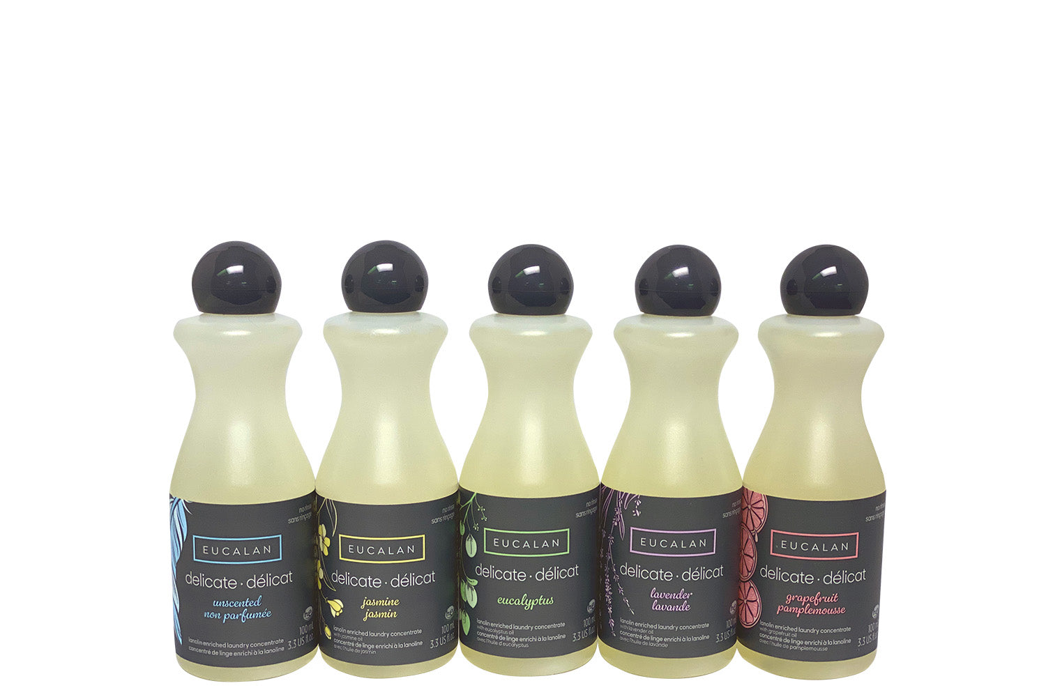 EUCALAN 100ml 携帯用ミニボトル - お試しサイズ約20回分 | デリケート