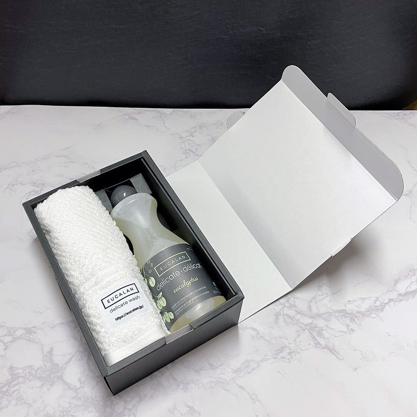 Gift＞デリケート素材専用エコ洗剤【EUCALAN】ユーカラン タオルセット 