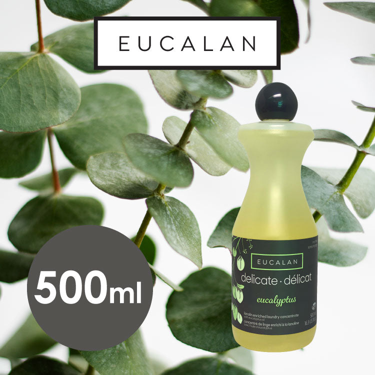 ユーカラン ユーカリ 500ml - 天然防虫効果のデリケート素材用エコ洗剤